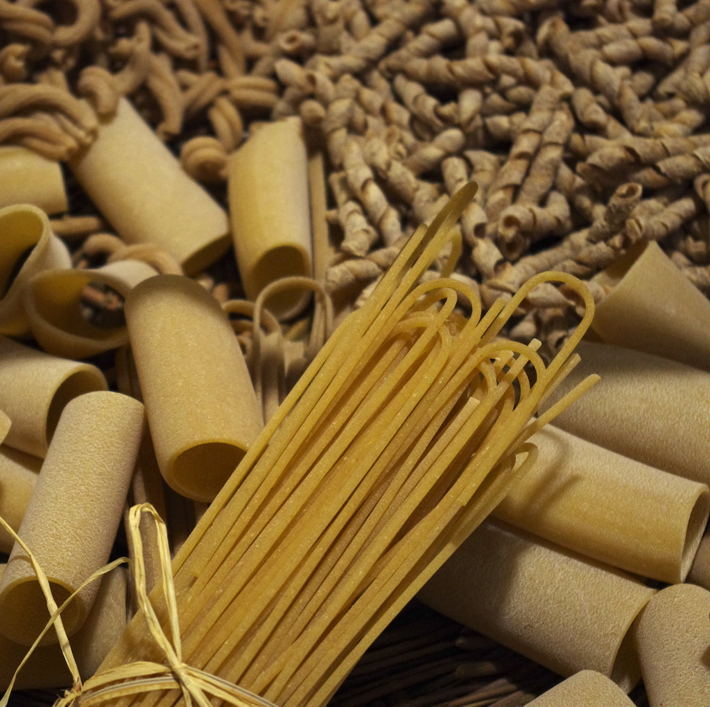 Pasta di grani antichi Timilia e perciasacchi biologica