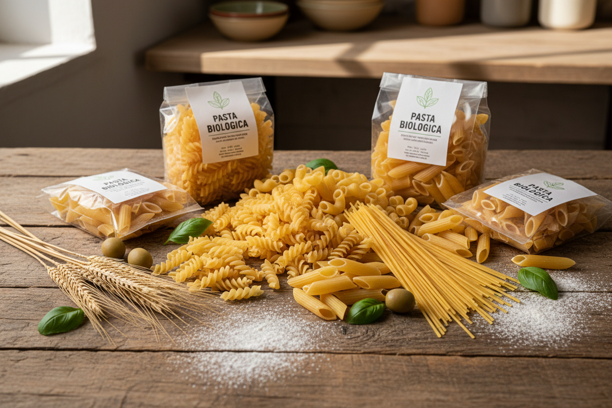Pasta di grani antichi Timilia e perciasacchi biologica