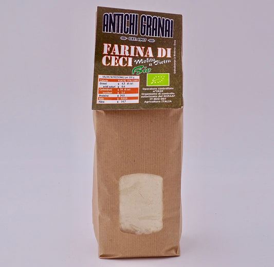 Farina di ceci BIO siciliana macinata a pietra