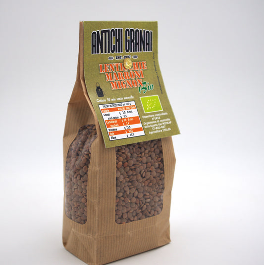 lenticchie siciliane bio mignon