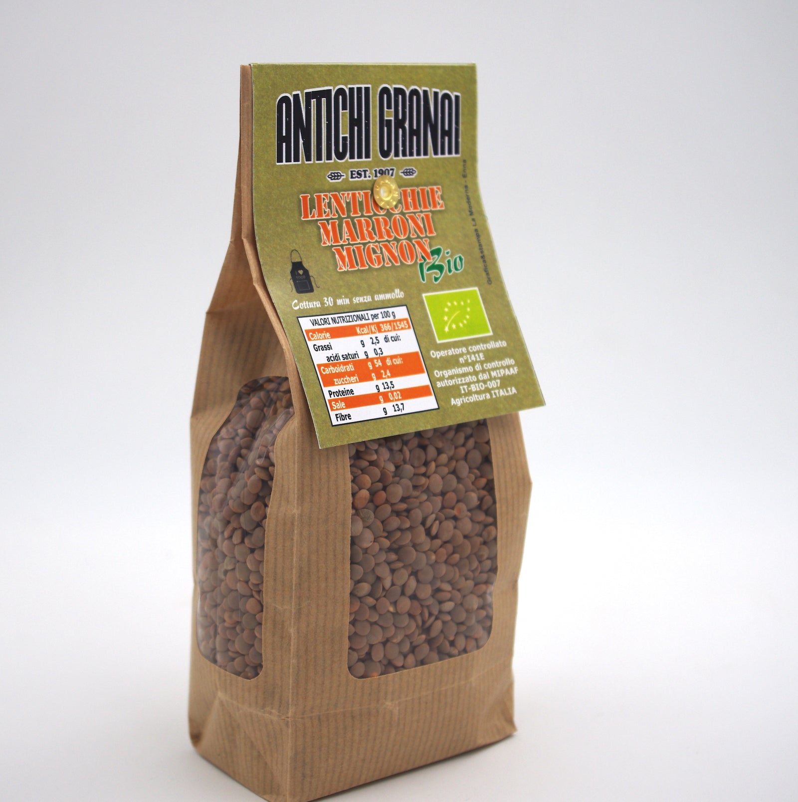 lenticchie siciliane bio mignon